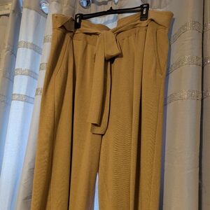 Wide Leg Sweater Pants